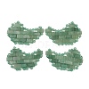 Natural Green Aventurine Eye Patches G-D301-A06-1