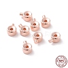 925 Sterling Silver Crimp Beads STER-D035-01RG-4