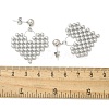 304 Stainless Steel Stud Earrings for Women EJEW-A119-21P-5