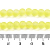 Baking Paint Transparent Glass Bead Strands X-GLAA-S031-6mm-30-3