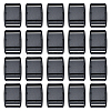 20Pcs Plastic Quick Contoured Side Release Buckle KY-NB0001-45-1
