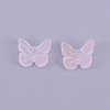 Transparent & Frosted Glass Beads KY-CJC0004-02K-1