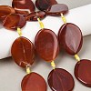 Natural Banded Agate Beads Strands G-P605-L02-06-1