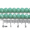 Opaque Glass Beads Stands EGLA-A035-P6mm-D14-5