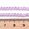 Baking Paint Glass Pearl Bead Strands HY-Q003-3mm-47-A-2