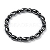Fashion Non-Magnetic Synthetic Hematite Stretch Bracelets BJEW-D278-01-1