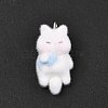 Flocky Resin Pendants FIND-A061-02B-2