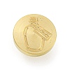 Wax Seal Brass Stamp Head AJEW-G056-01L-2