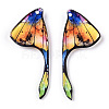 Epoxy Resin Wing Pendants RESI-TAC0021-96I-2