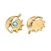 304 Stainless Steel Rhinestone Pendants STAS-Z166-24G-12-2