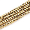 Electroplate Non-magnetic Synthetic Hematite Beads Strands X-G-T061-179J-1