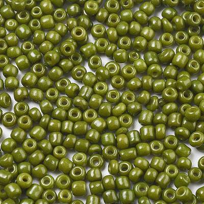 Baking Paint Glass Seed Beads SEED-S002-K9-1