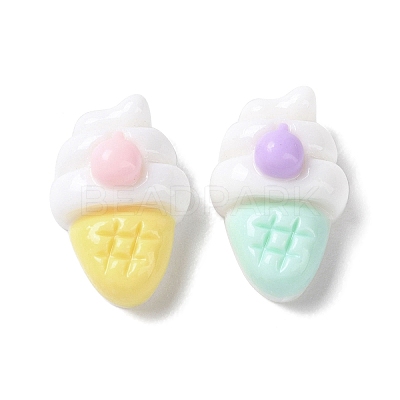 Opaque Resin Decoden Cabochons CRES-F030-01I-1
