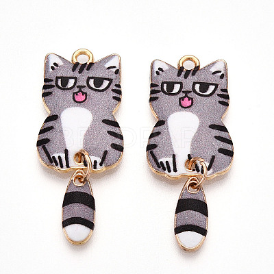 Alloy Enamel Pendants FIND-Q102-12M-1