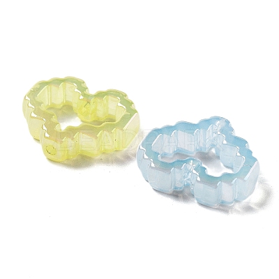 UV Plating Acrylic Beads MACR-K357-03-1