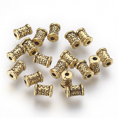 Tibetan Style Beads LS-GLF0292Y-1
