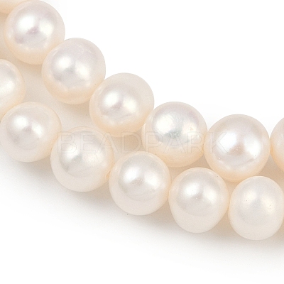 Natural Cultured Freshwater Pearl Beads Strands PEAR-I007-07X-03A-1