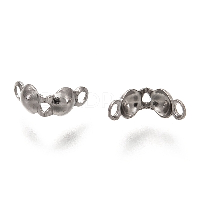Non-Tarnish 304 Stainless Steel Bead Tips STAS-Z024-07P-1