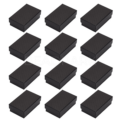 Rectangle Cardboard Paper Jewelry Box CON-TAC0015-01F-1