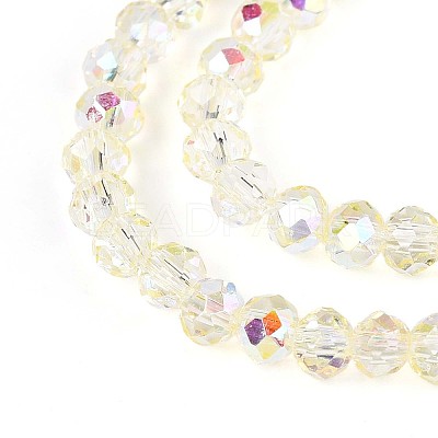 Transparent Glass Beads Strands EGLA-N016-3mm-05-1
