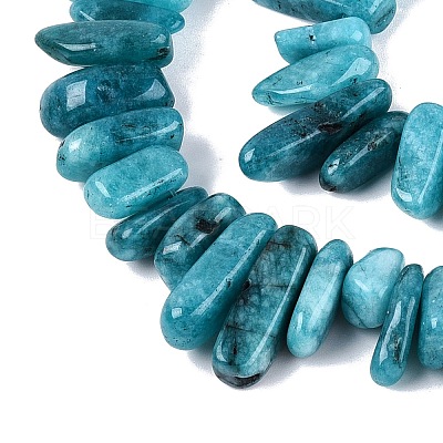 Dyed Natural Quartz Beads Strands G-Q606-24A-03-1