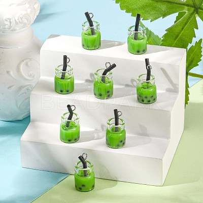 Glass Bottle Pendants X-CRES-S359-01H-1