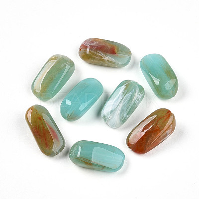 Transparent Acrylic Beads X1-TACR-T028-36A-1
