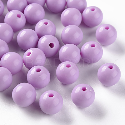 Opaque Acrylic Beads X-MACR-S370-C12mm-A03-1