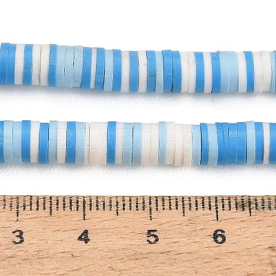 Handmade Polymer Clay Beads Strands PY-CBA21A8-01J-1