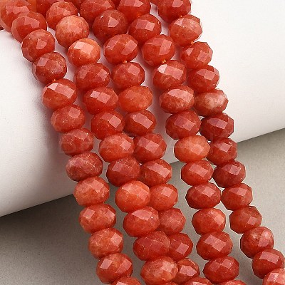 Faceted Dyed Natural White Jade Beads Strands GG-CBAE966-01A-B-1