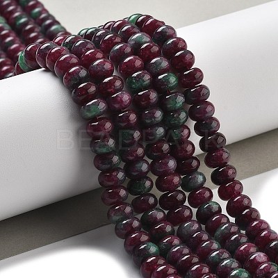 Natural White Jade Beads Strands G-E507-01S-1