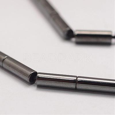 Grade AA Magnetic Synthetic Hematite Bead Strands G-P258-13-B-1