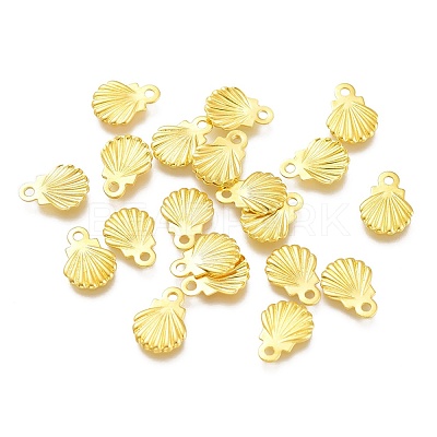 304 Stainless Steel Charms X-STAS-O130-04G-1