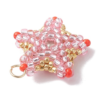 TOHO Seed Beads Pendants PALLOY-MZ00177-01-1
