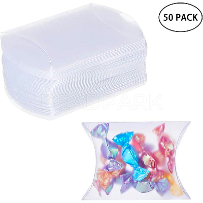 PVC Plastic Frosted Pillow Boxes CON-BC0005-57-1