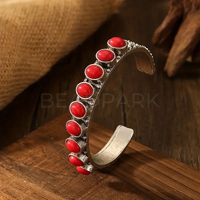 Bohemian Style Alloy Cuff Bangles FS-WGD0FBE-02-1