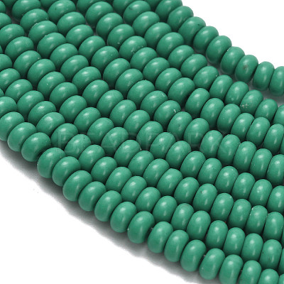 Synthetic Turquoise Beads Strands G-Z110-B01-2x4mm-04-1