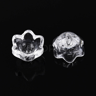 Transparent Glass Bead Caps A-GLAA-Q089-002C-001-1