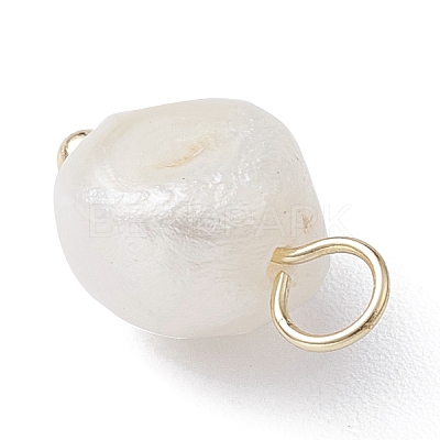 Natural Pearl Potato Charms X1-PALLOY-JF02199-03-1