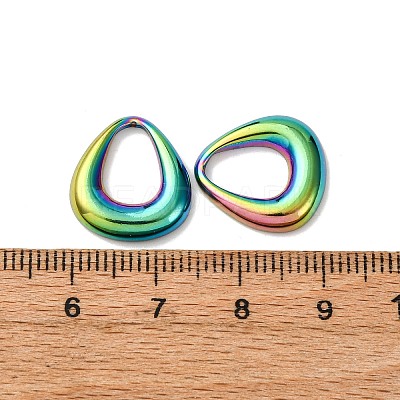 304 Stainless Steel Pendants STAS-Q362-02B-M-1