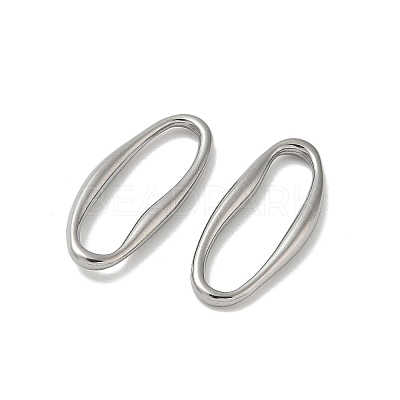 304 Stainless Steel Oval Linking Rings STAS-L300-010B-P-1