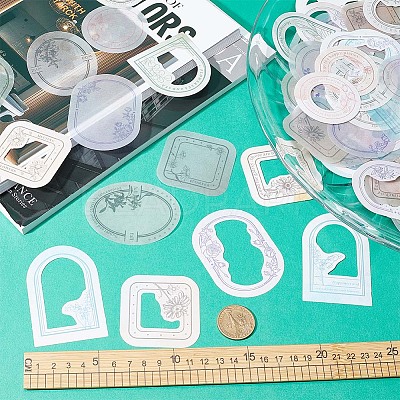 6 Bags 6 Styles Scrapbook Paper Pads Sets AJEW-GF0007-29-1