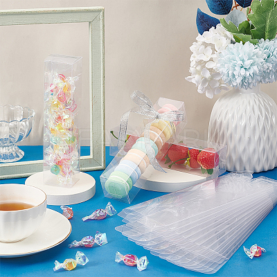 16Pcs Rectangle Foldable Transparent PVC Boxes CON-BC0007-44B-1