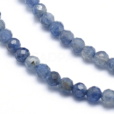 Natural Iolite/Cordierite/Dichroite Beads Strands X-G-G823-15-2.5mm-1