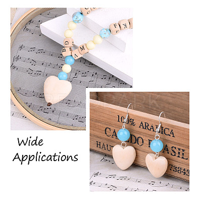 Chinese Cherry Wood Beads WOOD-TA0001-40-1