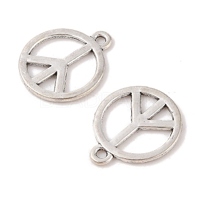 Tibetan Style Alloy Pendants TIBEP-K67-AS-RS-1