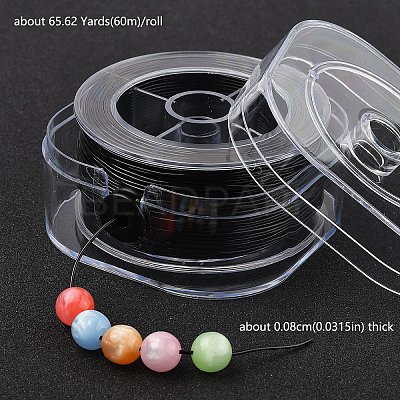 Round Elastic Crystal Thread EW-YW0002-D02-04-1