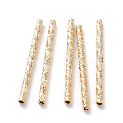 Brass Tube Beads X-KK-Y003-77B-G-1