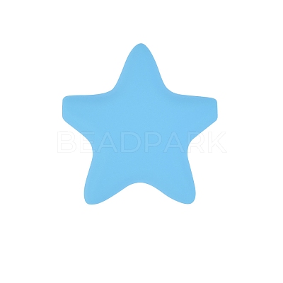 Star Silicone Focal Beads PW-WG37751-31-1