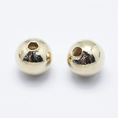 Brass Beads LS-X-KK-G331-52G-5mm-NF-1